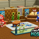 Sonic, Amy, and Knuckles hang out in Two Point Hospital.